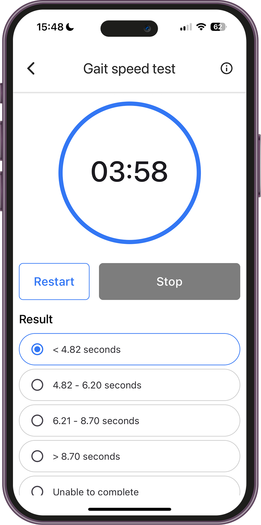 04 - Gait speed test 2