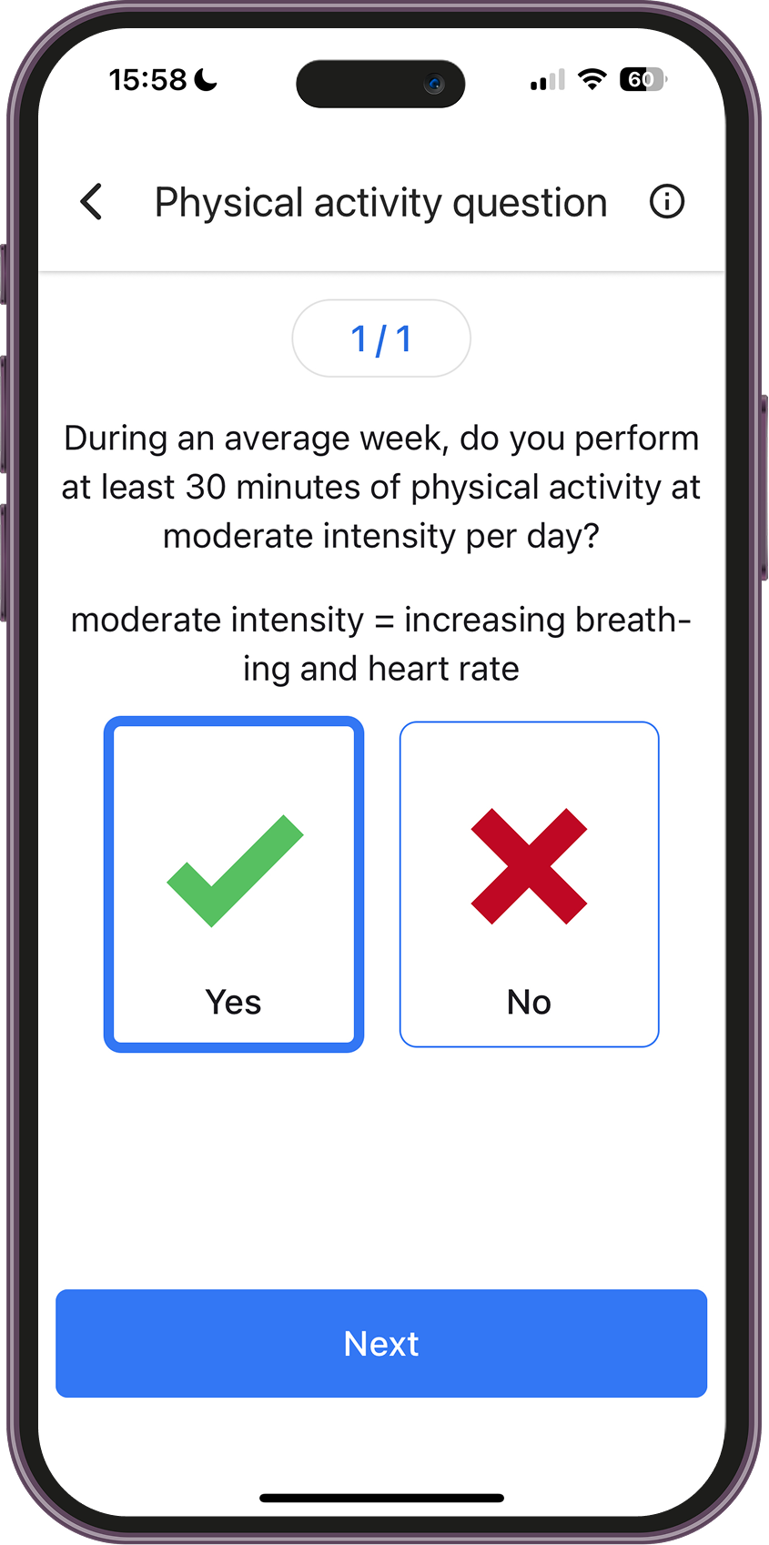 06 - Physical activity questionnaire 2