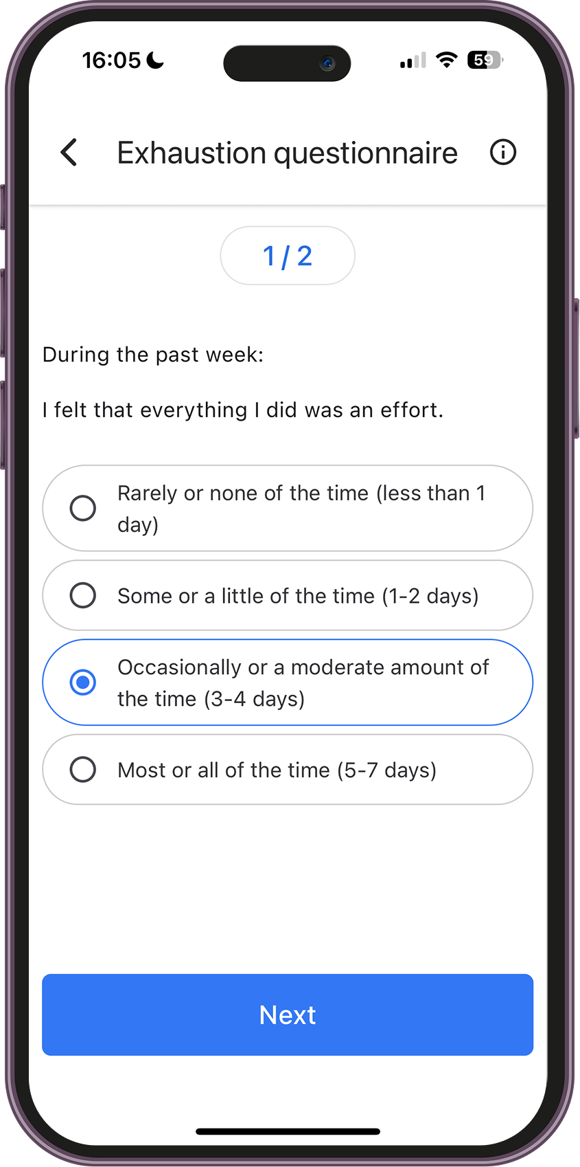 08 - Exhaustion questionnaire 2